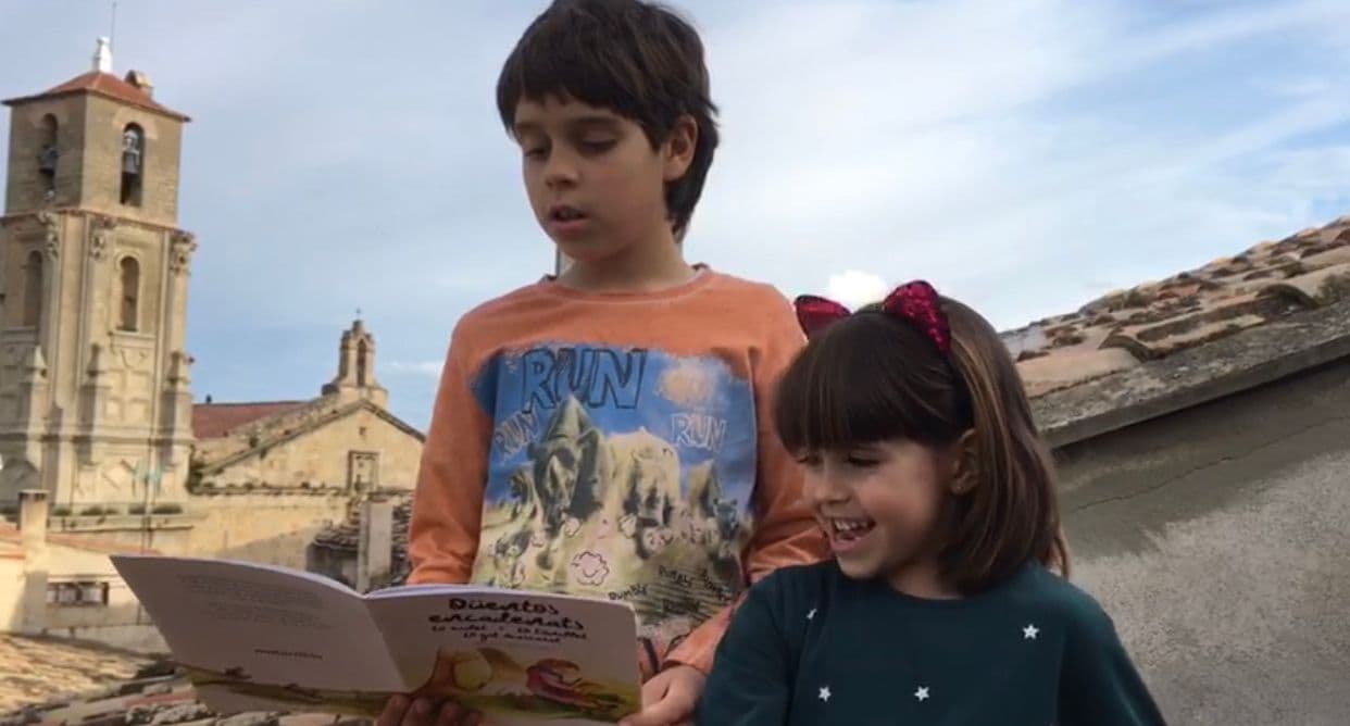 Compartim Sant Jordi des del Matarrana