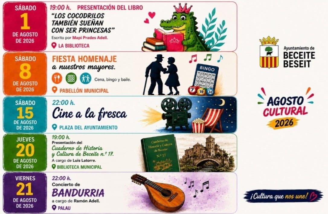Agosto cultural en Beceite
