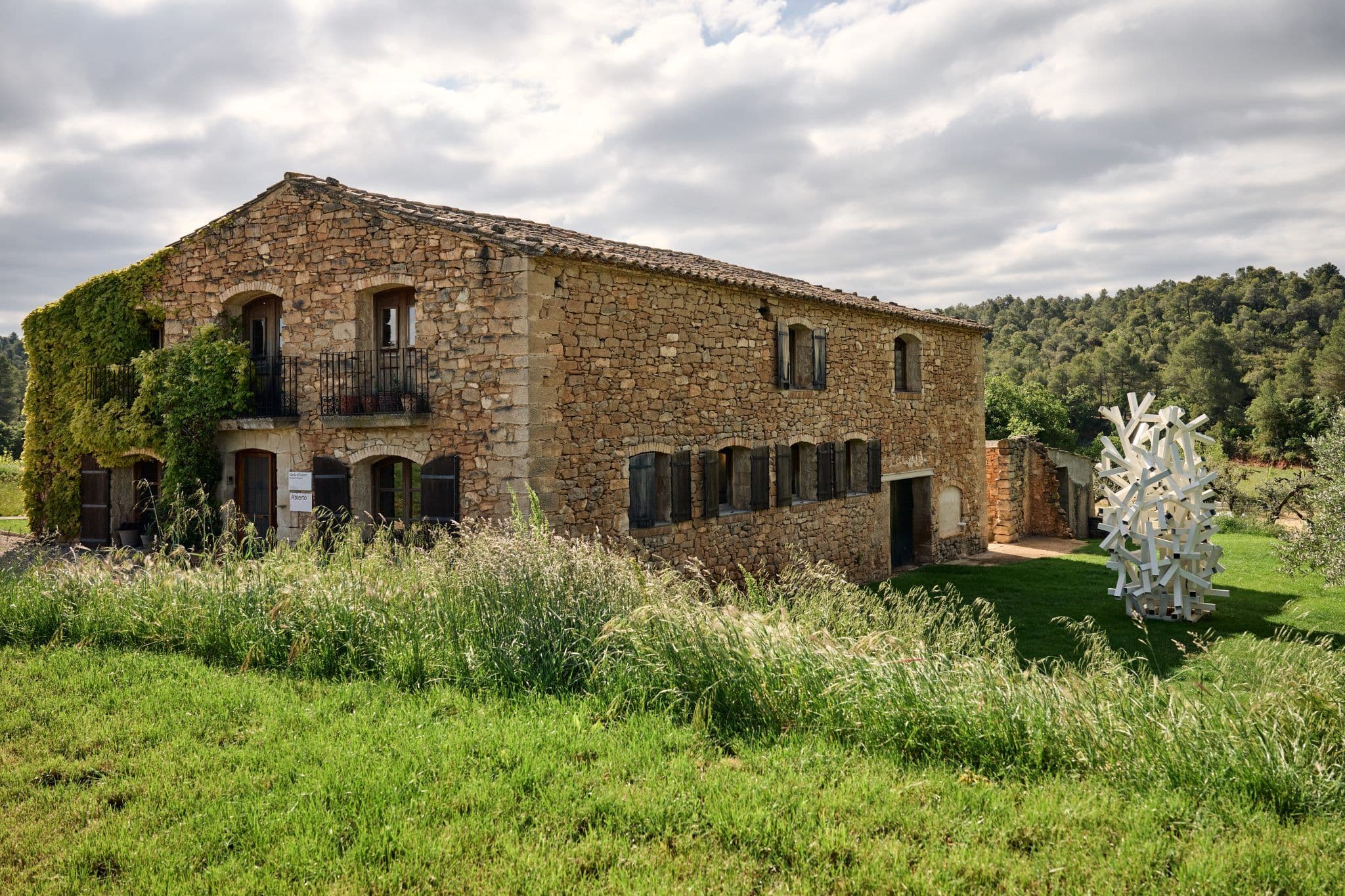 Cata de vinos con Santi Rivas en la Venta D´Aubert