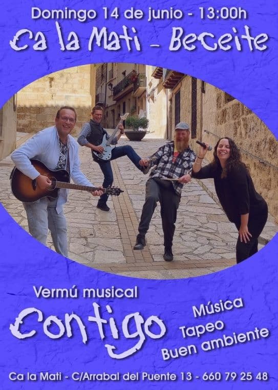 Vermú musical en Ca La Mati en Beceite