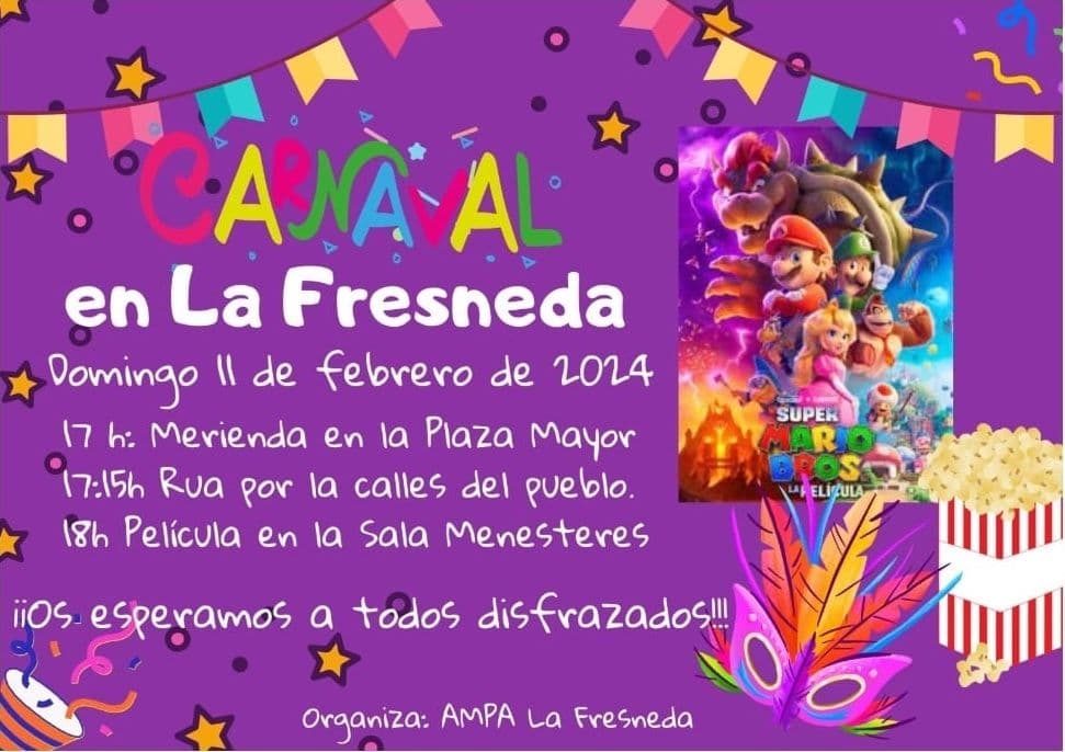 CARNAVAL INFANTIL EN LA FRESNEDA