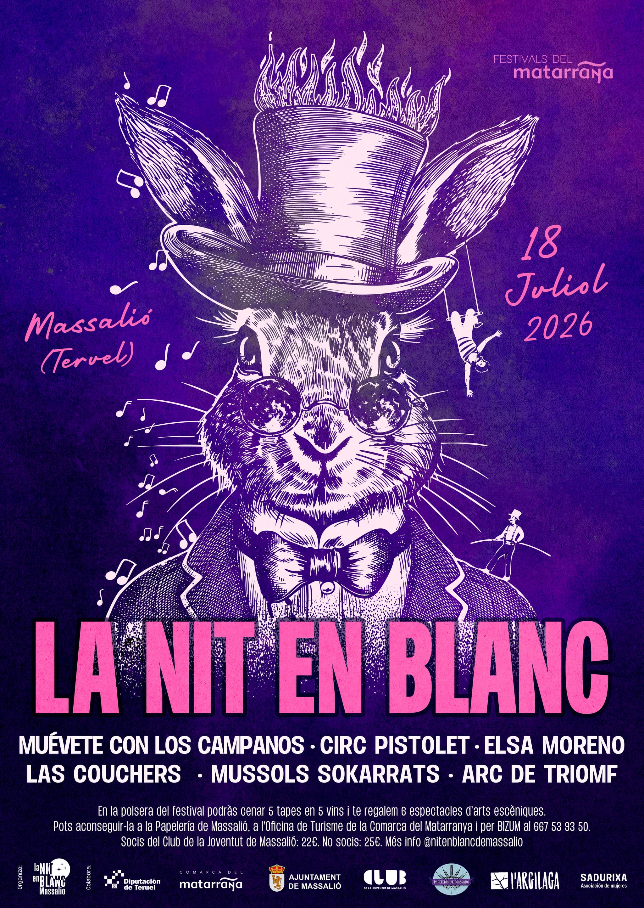 Nit en Blanc  en Mazaleón
