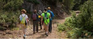 Sendero de acceso a la Coveta del Aigua, Fuentespalda