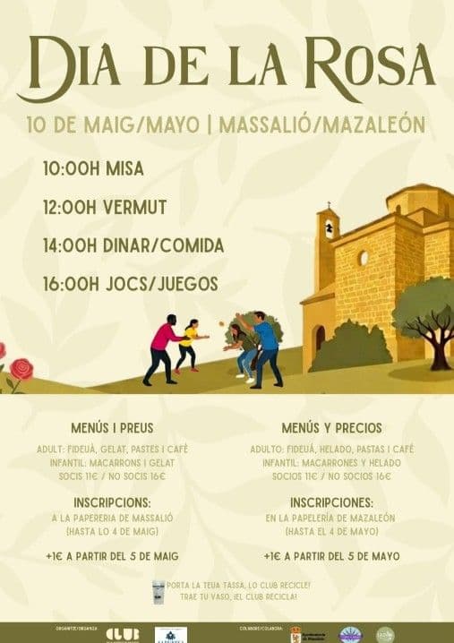 Día de la rosa en Mazaleón