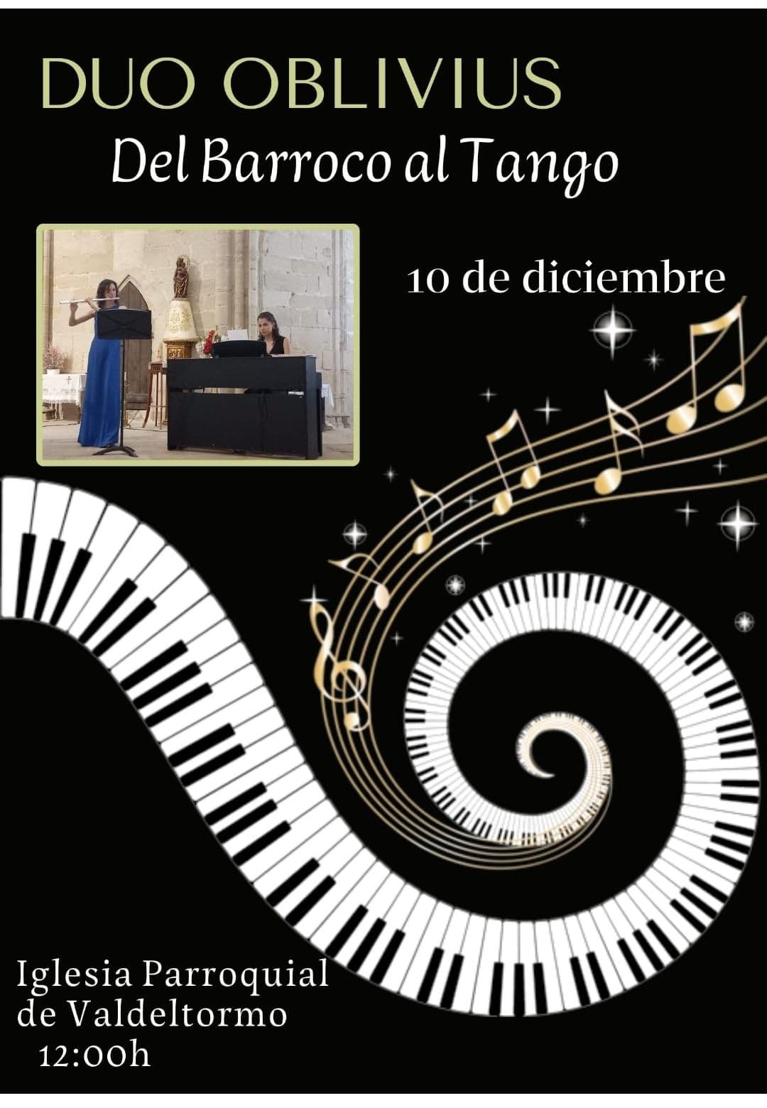 DUO OBLIVIUS. DEL BARROCO AL TANGO EN VALDELTORMO