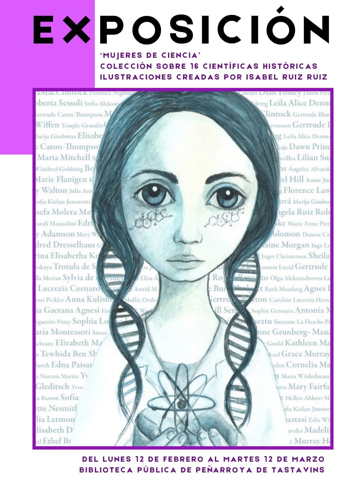 EXPOSICIÓN» MUJERES DE CIENCIA» EN PEÑARROYA DE TASTAVINS