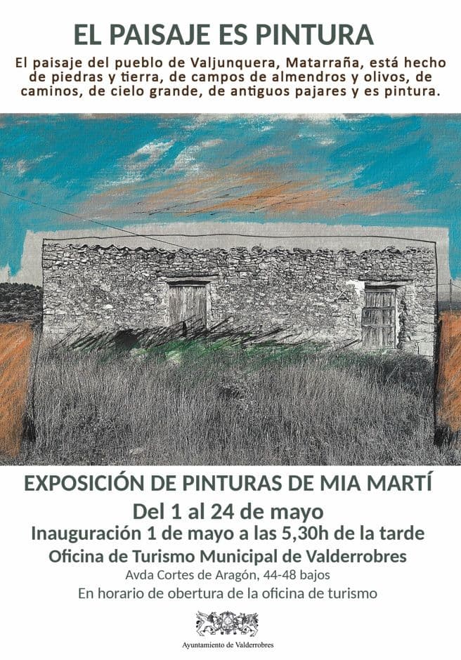 Exposición: «El paisaje es pintura» de Mia Martí.