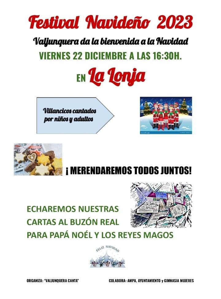 FESTIVAL NAVIDEÑO 2023 EN VALJUNQUERA