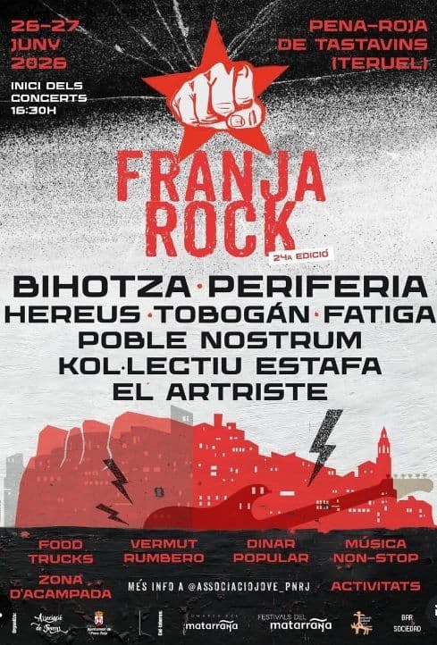 Franja Rock en Peñarroya de Tastavins