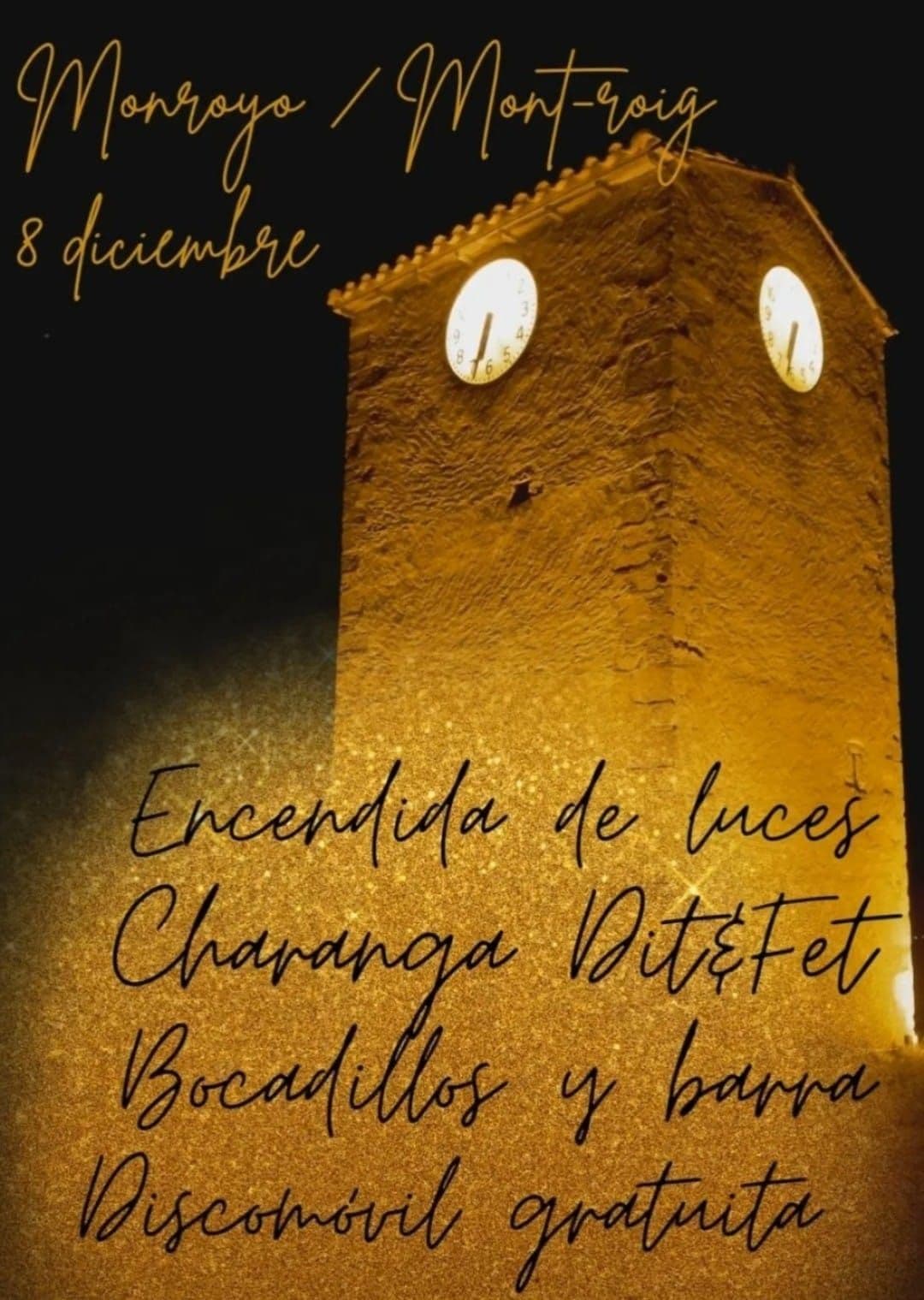LA FESTA DE LES LLUMS EN MONROYO