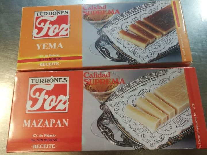 Turrones Foz (Beceite)