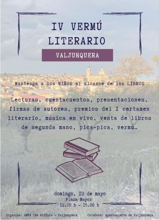 Vermut literario en Valjunquera