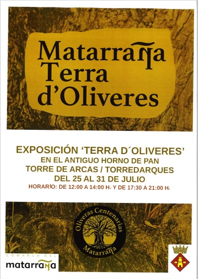 EXPOSICIÓN » TERRA D ´OLIVERES». TORRE DE ARCAS